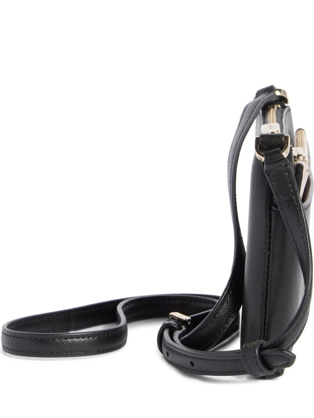 NWT Kate Spade K7402 Sadie Crossbody Bag W/ Removable Pouch - Black - Picture 5 of 7